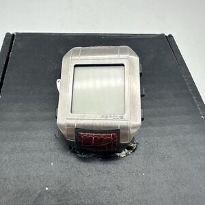 Vintage Fossil Abacus Smart Watch Wrist PDA - Palm OS (AU5006) Needs Battery